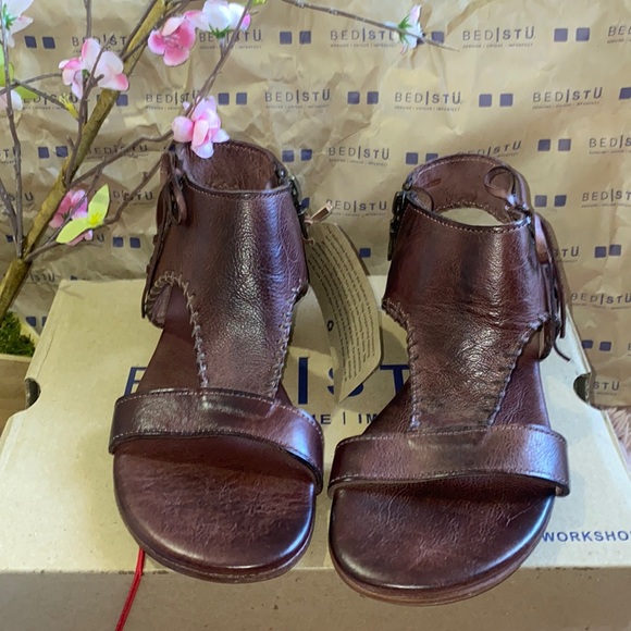 bed sru sandals Nina teak dip color - Picture 2 of 10
